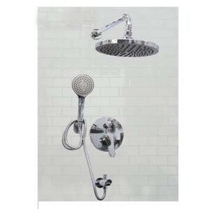KS2009 – 4 Way concealed Shower Mixer + 2 function tap + Shower hand – Brass